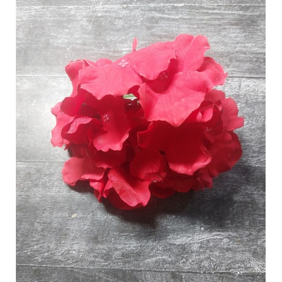 Гортензия 15 см цв. красный, цена за пучок